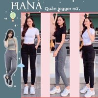 Quần jogger nữ chất len tăm dáng thể thao, Quần bom mặc nhà mùa đông nữ cá tinh