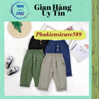 Quần Jogger, Quần kaki dáng thụng Hàng Quảng Châu Phong cách Hàn Quốc cho bé (MB.Q006)