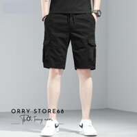 QUẦN JOGGER SHORT KAKI TÚI HỘP LƯNG THUN TRẺ TRUNG NĂNG ĐỘNG CÁ TÍNH CAO CẤP TPT55