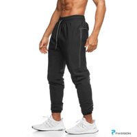 Quần jogger tập gym nam BUTZ Z230 (Đen)