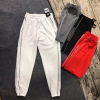 QUẦN JOGGER TẬP GYM NỮ 2 SỌC MỚI