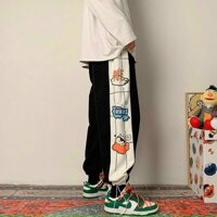 Quần jogger thun nam nữ unisex nỉ da cá thể thao bigsize pants đen túi hộp basic gym dáng hàn quốc dây rút đẹp HỌA TIẾT - - ĐEN,FREESIZE