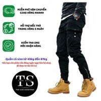Quần Jogger túi hộp nam TSstore95 gấu khóa điều chỉnh túi cúc bấm