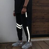 Quần jogger túi hộp phản quang unisex - Reflective Box Pants Hottrend - XL