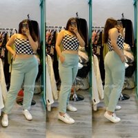 quần jogger/ống suông bigsize Cotton French Terry Sweatpants