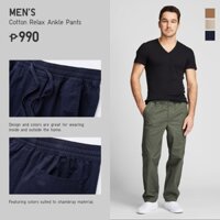 Quần kaki baggy unisex Uniqlo cao cấp xuất khẩu