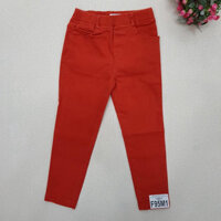 Quần kaki bé gái, dài, trơn, chất liệu kaki co giãn, hiệu kikids, size 6t-14t, ri7 - no1trend_00009_F95-M1_sg1 💖CK1💖