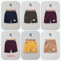 Quần kaki bé trai, short, trơn, màu tím than, hiệu kikids, size nhỡ 8t-16t, ri7 - no1trend_00009_XQK0002-A1_sg1 💖CK1💖
