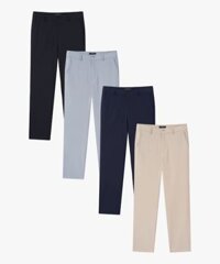 Quần Kaki Dài Cao Cấp, Thiết Kế Basic Bền Màu, Co Giãn 9QKKT001