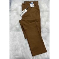 QUẦN KAKI Dài-VIỆT TIẾN , Màu Nâu , Viettien Công Sở Chính Hãng