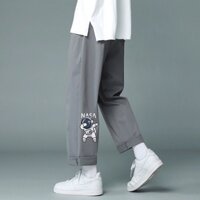 Quần Kaki in hình Nasa, Quần Baggy Nam Nữ jean Ống Suông Rộng Trẻ Trung Năng Động,