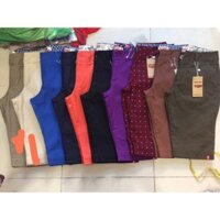 Quần kaki lửng nữ lưng thun hàng xk lên form cực đẹp nè.