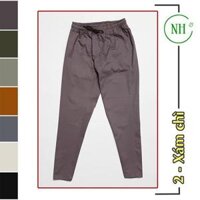 Quần kaki lưng thun cao cấp, quần BIG SIZE đến gần 100kg NHIỀU MÀU - NH shop - Xám chì,32