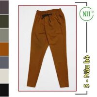 Quần kaki lưng thun cao cấp, quần BIG SIZE đến gần 100kg NHIỀU MÀU - NH shop - Nâu bò,32