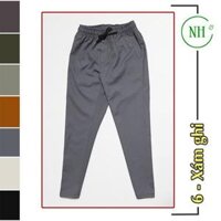 Quần kaki lưng thun cao cấp, quần BIG SIZE đến gần 100kg NHIỀU MÀU - NH shop - xám ghi,30