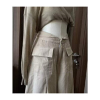 Quần kaki màu cafe sữa size M