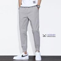 Quần kaki Nam Cao Cấp, Quần jogger kaki nam Chuẩn Hàng Xuất - QJKN01 - Quần Jogger Chì,L55-65kg, <1m71