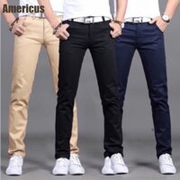 Quần Kaki Nam Đẹp Hàn Quốc Co Giãn Cao Cấp-Quần Kaki Nam Ống Côn Trẻ Trung Năng Động