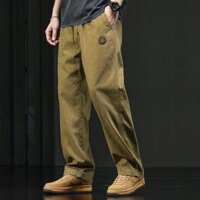 Quần Kaki Nam Form Baggy Dáng Đứng Ống Suông Thoải Mái. Quần Kaki Nam Ống Rộng - QKK18