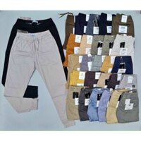 QUẦN KAKI NAM JOGGER BO CHÂN DÂY RÚT CHẤT VẢI ĐẸP MỊN CO GIÃN