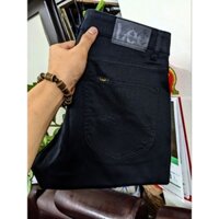 quần kaki nam lee xịn màu đen chính hãng dáng đứng