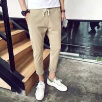 Quần kaki nam nữ - Xám,M