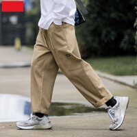 Quần kaki nam ống rộng jogger pants phong cách Retro nhật bản J2123