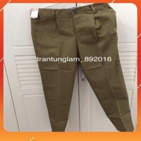 Quần kaki nam trung niên dáng ống đứng loại 1 dày dặn á2 . ⛑