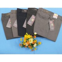 Quần kaki nam trung niên ống suông công sở thấm hút mồ hôi, quần nam kaki sang trọng lịch sự - XM Phúc Hằng