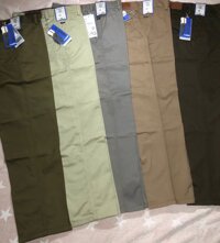 Quần Kaki Nam vải đẹp dày dặn  - 34 - Xanh lá