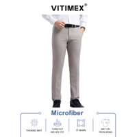 Quần Kaki Nam VITIMEX KSG7604 Chất Vải Cao Cấp Phom Suông, Sang Trọng, Lịch Lãm