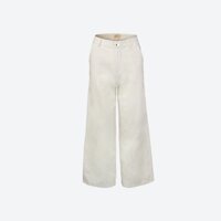 Quần kaki nữ Choice KIMEE_MQ064 ống rộng dáng suông đứng vải kaki dày dặn cao cấp