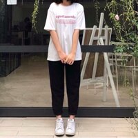 Quần Kaki nữ xinh sắn - QUẦN kAKI NỮ TRƠN - Đen - M