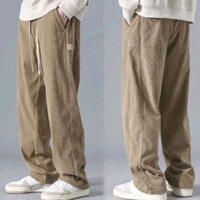 Quần Kaki Ống Đứng Dáng Rộng Phong Cách Hàn Quốc Cỡ s-3xl Thời Trang Cho Nam