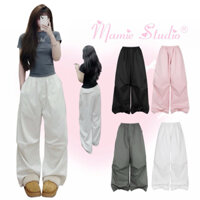 Quần KAKI ỐNG RỘNG unisex BIGSIZE 100kg, quần dài form rộng phù hợp cả nam nữ 45-100kg - clothingforgirl mã mã store