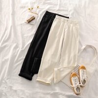 Quần kaki ống suông