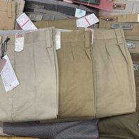 quần kaki trung niên 2li túi thẳng chất cực đẹp - Trắng sữa,32