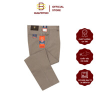 Quần Kaki Trung Niên Nam BSAMIO Màu Ca Cao Co Giãn Nhẹ Vải Nhập Khẩu Ống Suông Có Size Đại