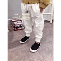 quần kaki túi hộp bé trai trang