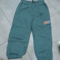 Quần kaki túi hộp lưng thun bé trai - Rabity - size 6