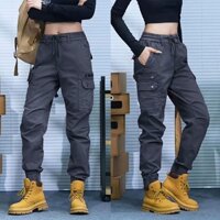 Quần Kaki túi hộp nữ  Quần Jogger túi hộp kaki nữ size 45kg- 85kg 4 MÀU CƠ BẢN