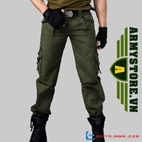 Quần kaki túi hộp, Quần túi lính hộp nam Army ARM-818 - 34
