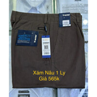 QUẦN KAKI VIỆT TIẾN CÓ 1 LY (Có nhấn BEN) SALE Off, chất liệu 100% COTTON, có size từ 55kg đến 85kg🍀
