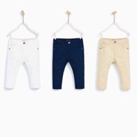 Quần kaki Zẩ màu xanh than size bé 9-10kg