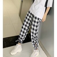 Quần Kẻ Caro Nữ Phối Dây Gấu Kiểu Dáng Trẻ Trung Thời Trang FrancisB QUAN NU 003