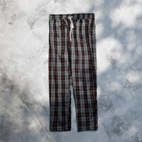 Quần Kẻ Caro Unisex Nam Nữ, Ống Côn, Tôn Dáng, Vải Đẹp