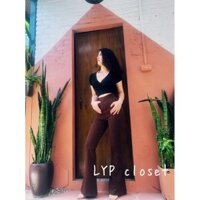 quần khoá lưng sau