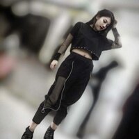 Quần khoá lưới