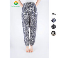 Quần Lanh Thổ Cẩm Nữ Dài – Phong Cách Alibaba Việt Thắng Q07.2402