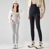 Quần Legging Bà Bầu Mùa Xuân Mới Mỏng Phong Cách Bên Ngoài Mặc Hợp Thời Trang Mẹ Quần Mùa Xuân Thời Trang Đến Mắt Cá Chân Quần Yoga